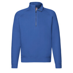 Fruit of the Loom Heren premium sweatshirt met ritssluiting
