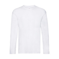 Fruit of the Loom Heren origineel t-shirt met lange mouwen