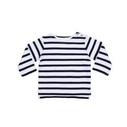 Babybugz Baby bretonse top met lange mouwen