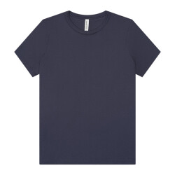 Bella + Canvas Dames jersey relaxed fit t-shirt met korte mouwen