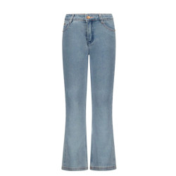 B.Nosy K3 meisjes flared pants jeans peggie light denim