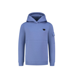 Ballin Amsterdam Jongens hoodie slim fit cargo blue