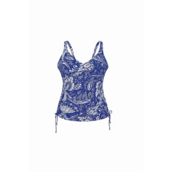 Anita Paisley blossom / malaika tankini 8494 317 gentiaan