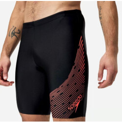 Speedo Eco medley logo jam bla/red 11355-17510