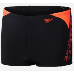 Speedo Eco h-boom logo splice aqsh bla/red 003150-17377