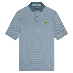 Lyle and Scott Golf microstripe polo