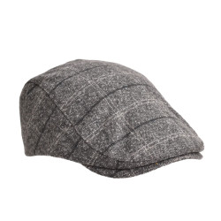 Tresanti Dolan | flatcap met gemêleerd ruitmotief |