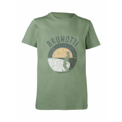 Brunotti timmy-print boys t-shirt shirt strand jongens -