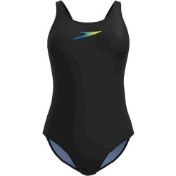 Speedo placement muscleb bla/blu badpak sport dames