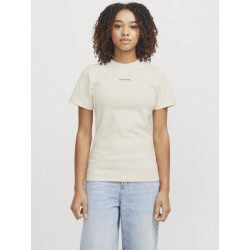 Jack & Jones Jxbelle tight ss logo tee jrs