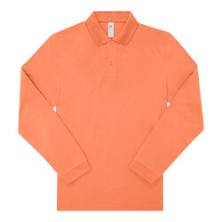 B and C Heren my polo 210 effen katoenen poloshirt