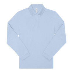 B and C Heren my polo 180 poloshirt met lange mouwen