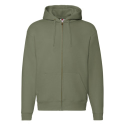 Fruit of the Loom Heren premium full zip hoodie