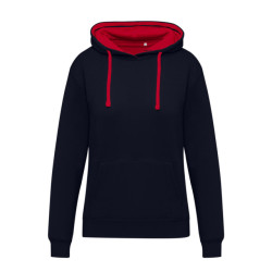 SG Dames contrasterende hoodie