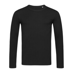 Stedman Stars Heren morgan t-shirt met lange mouwen