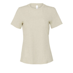 Bella + Canvas Dames cvc jersey relaxed fit t-shirt met korte mouwen