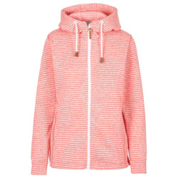 Trespass Dames kari gestreepte fleece jas