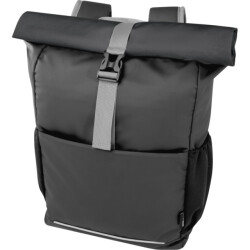 Generic Surplus Aqua roll top gerecycleerde waterbestendige 20l fietstas