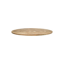 HSM Collection -ovaal tafelblad-200x100x4--mango