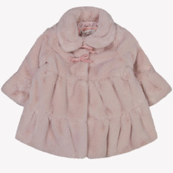 Monnalisa Meisjes faux fur jas