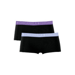 Muchachomalo Meisjes 2-pack boxershorts effen