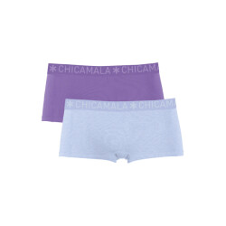 Muchachomalo Meisjes 2-pack boxershorts effen