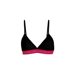 Muchachomalo Meisjes 1-pack triangle top effen