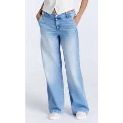 C.O.J. Denim Coj wide leg maxine light blue