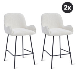 Multifurn 2x barkruk lily (set van 2)