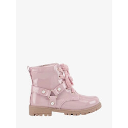 Mayoral Patent leather biker boot