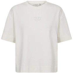 Copenhagen Muse Comfortabel t-shirt met borduur