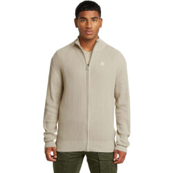 G-Star Serrated full zip knit