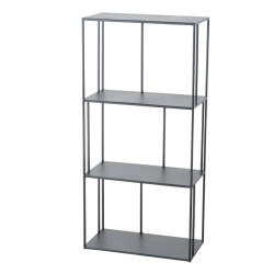 4goodz Metalen wandkast tripoli afmeting 28x55x115 cm -