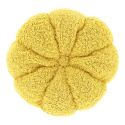 Unique Living sierkussen chico lemon yellow -40 Øcm