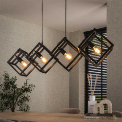 Hoyz hanglamp 4l kubus charcoal