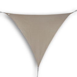 Hanse® Schaduwdoek driehoek waterdoorlatend 3x3x3 m zonnedoek