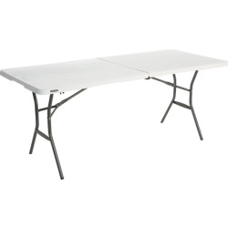 Lifetime Kunststof tafel opvouwbaar campingtafel - 182x76x74cm