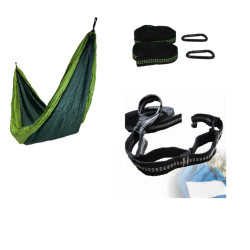 4gardenz ® hangmat vakantieset nylon hangmat + boombevestiging