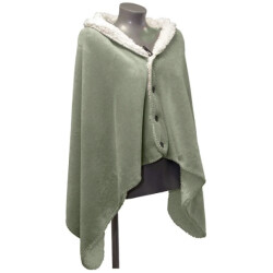 Unique Living plaid coby tea green -75x150cm