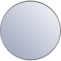 Vtw Living Spiegel groot rond spiegels wandspiegel frame rand 120 cm