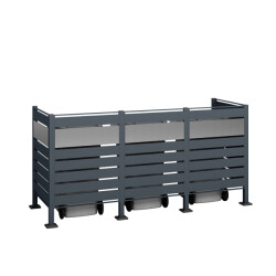 Westmann Containerombouw voor 3 containers wmjgbf03-4s-120-3 kliko ombouw
