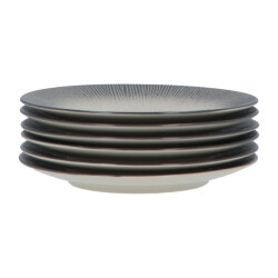 4goodz Porseleinen ontbijt borden atelier set 6 stuks 21 cm -