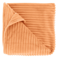 Unique Living plaid dez apricot -150x200cm