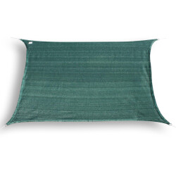 Hanse® Schaduwdoek rechthoek waterdoorlatend 3x4 m zonnedoek