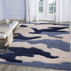Muratap Luxus shaggy plus hoogpolig vloerkleed abstract design rechthoekig -