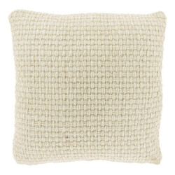 Unique Living sierkussen karli dove white -45x45cm