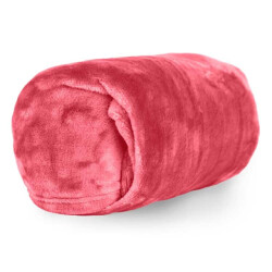 Unique Living plaid enzo sugar pink -130x180cm