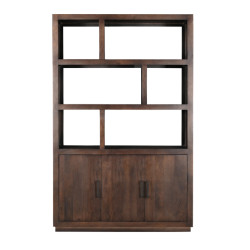 Livingfurn kabinetkast jaxx brown 145cm mangohout