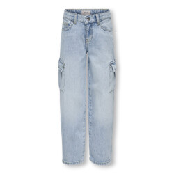 Only Kogharmony wide cargo carrot azg no blue denim