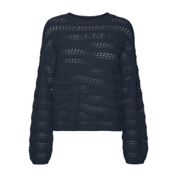 Vero Moda Vmlilja ls o-neck pullover ga navy
